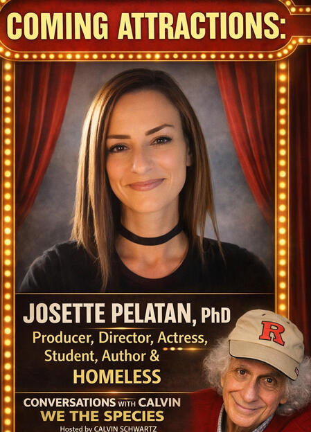 Conversations with Calvin - We The Species: Guest Speaker Josette Pelatan